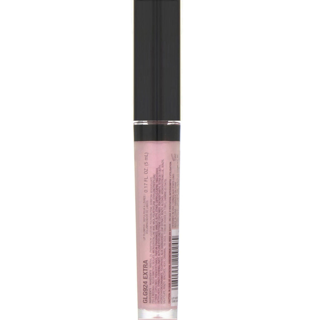 LA Girl, Glossy Plumping Lip Gloss, Ekstra, 0,17 fl oz (5 ml)