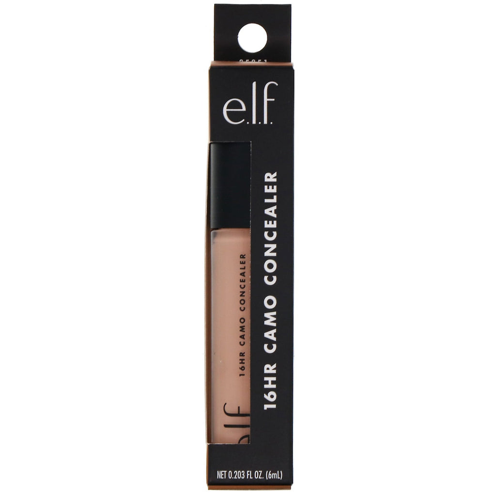 ELF, 16HR Camo Concealer, Tan valnød, 0,203 fl oz (6 ml)