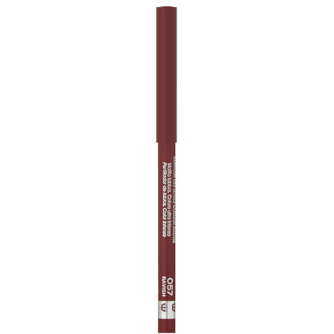 Rimmel London, overdreven fuldfarvet læbeforing, 057 Ravish, 0,008 oz (0,25 g)