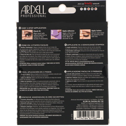 Ardell, Natural Lash, efecto lifting de ojos, 5 pares