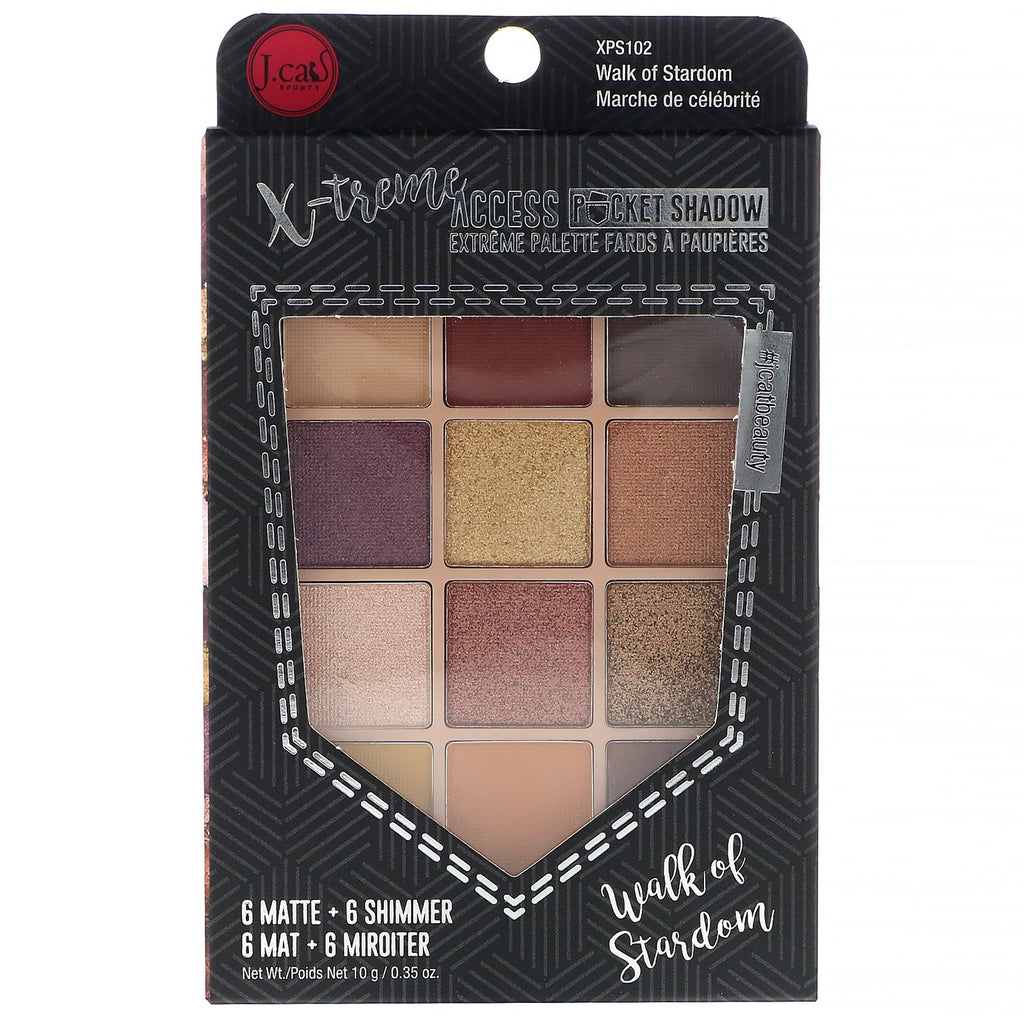 J.Cat Beauty, X-Treme Access Pocket Shadow, XPS102 Walk of Stardom, 0.35 oz (10 g)