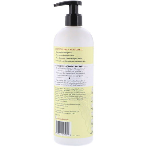 Adamia, terapeutisk reparationslotion med macadamiaolie, 16 fl oz (473 ml)