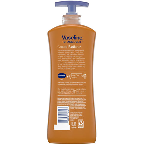 Vaseline, Intensive Care, Cocoa Radiant Body Lotion, 20,3 fl oz (600 ml)