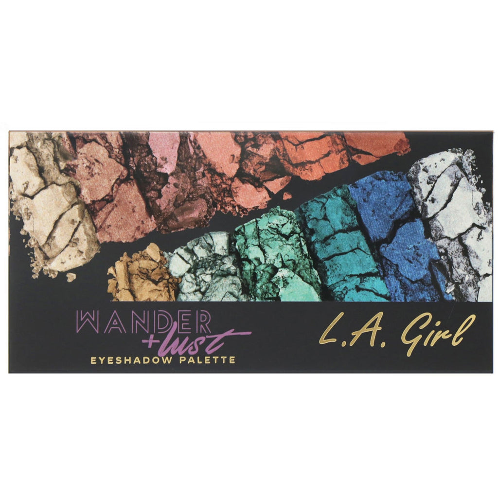 LA Girl, Paleta de sombras de ojos Wanderlust, 1 g (0,035 oz) cada una