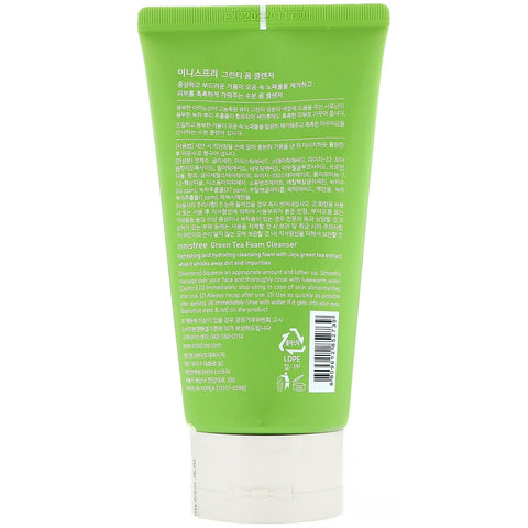 Innisfree, Green Tea Foam Cleanser, 5,07 fl oz (150 ml)