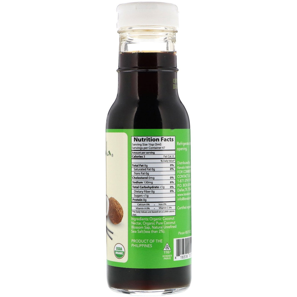 Kevala, Coconut Aminos, 8 fl oz (236 ml)