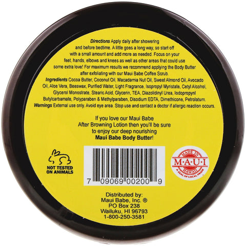 Maui Babe, Body Butter, 8,3 oz