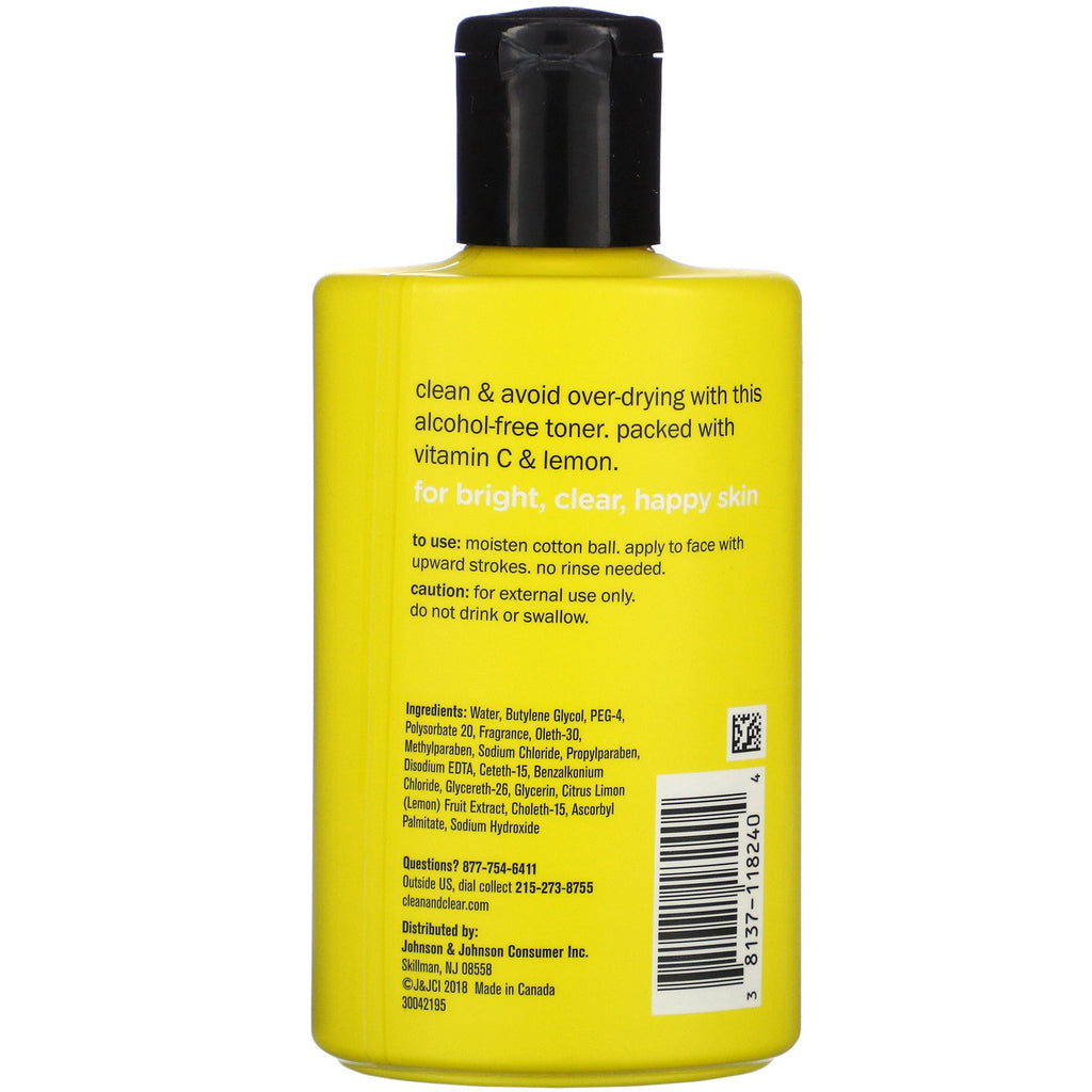 Clean & Clear, Lemon Juice Toner, 7.5 fl oz (222 ml)