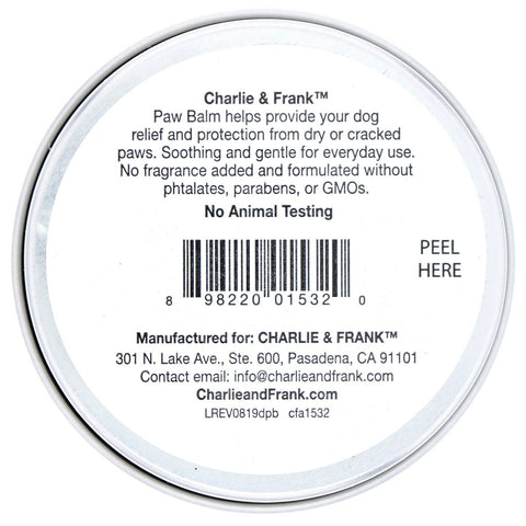 Charlie & Frank, Dog Paw Balm, 2 oz (56,6 g)