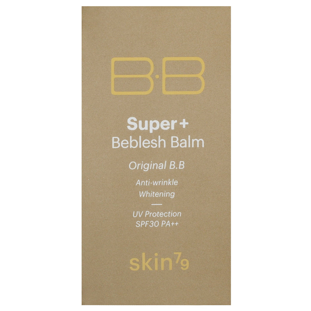 Skin79, Super+ Beblesh Balm, Original BB, SPF 30 PA++, Guld, 40 ml