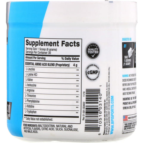 BPI Sports, Clinical Essential Aminos, Arctic Ice, 6,35 oz (180 g)