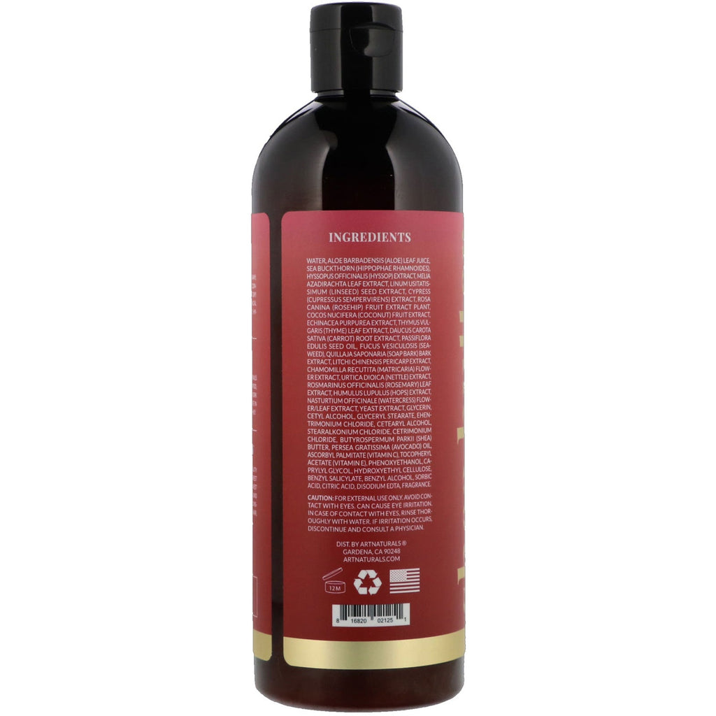 Artnaturals, Shea Butter, Avocado &amp; Lychee Conditioner, Fugtgivende silke, til tørt hår, 16 fl oz (473 ml)