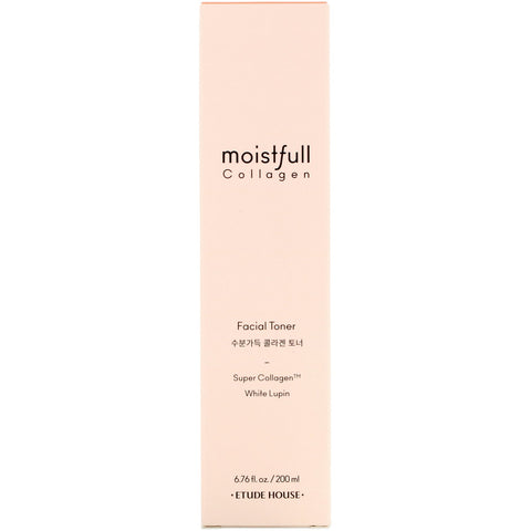 Etude House, Moistful Collagen, Facial Toner, White Lupin, 6,76 fl oz (200 ml)