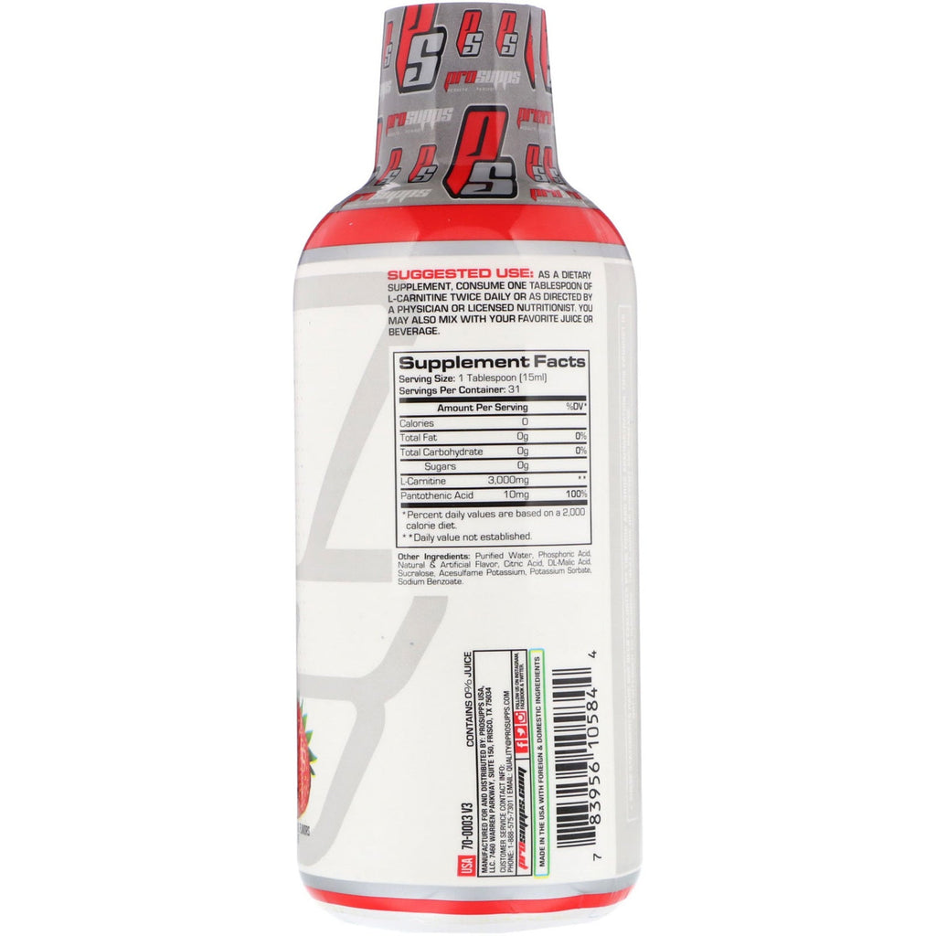 ProSupps, L-Carnitine 3000, Berry, 16 fl oz (473 ml)