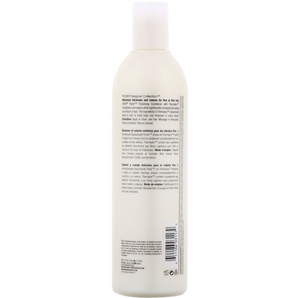 Rusk, Thickr, Conditioner, 13.5 fl oz (400 ml)