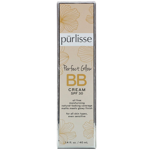 Purlisse, Perfect Glow, BB Cream, SPF 30, Medium, 1,4 fl oz (40 ml)