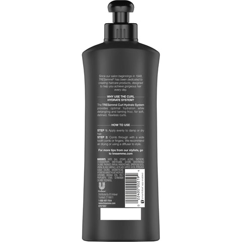 Tresemme, Curl Hydrate, Crema para rizos sin enjuague, 10,2 fl oz (301 ml)