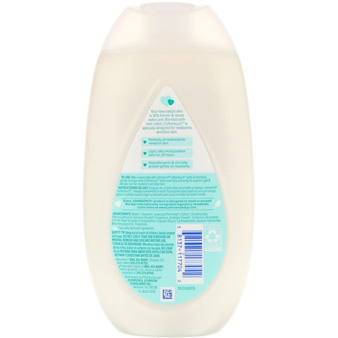 Johnson & Johnson, Cottontouch, Newborn Face & Body Lotion, 13.6 fl oz (400 ml)