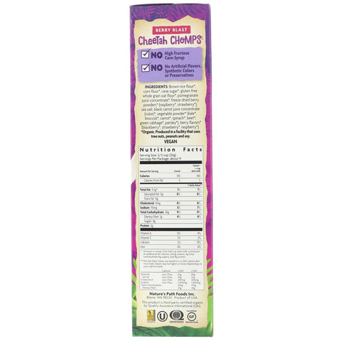 Nature's Path, EnviroKidz, Berry Blast Cheetah Chomps, 10 oz (284 g)