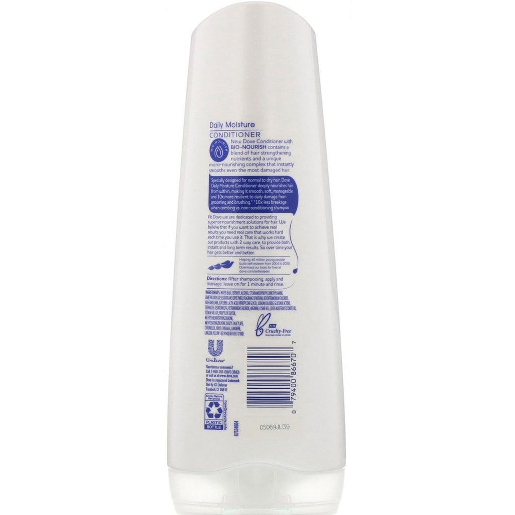 Dove, Nutritive Solutions, Daily Moisture Conditioner, 12 fl oz (355 ml)