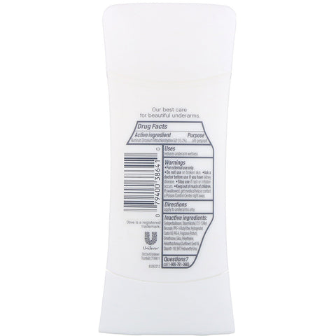 Dove, Advanced Care, Anti-Perspirant Deodorant, Caring Coconut, 2,6 oz (74 g)