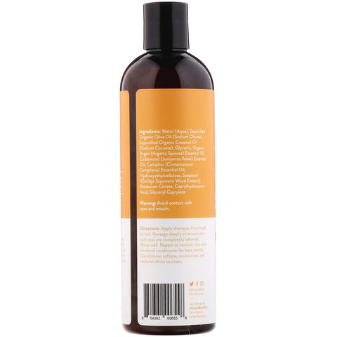 Kin+Kind, Argan Repair, Dry Skin Dog Shampoo, Warm Woody Duft, 12 fl oz (354 ml)