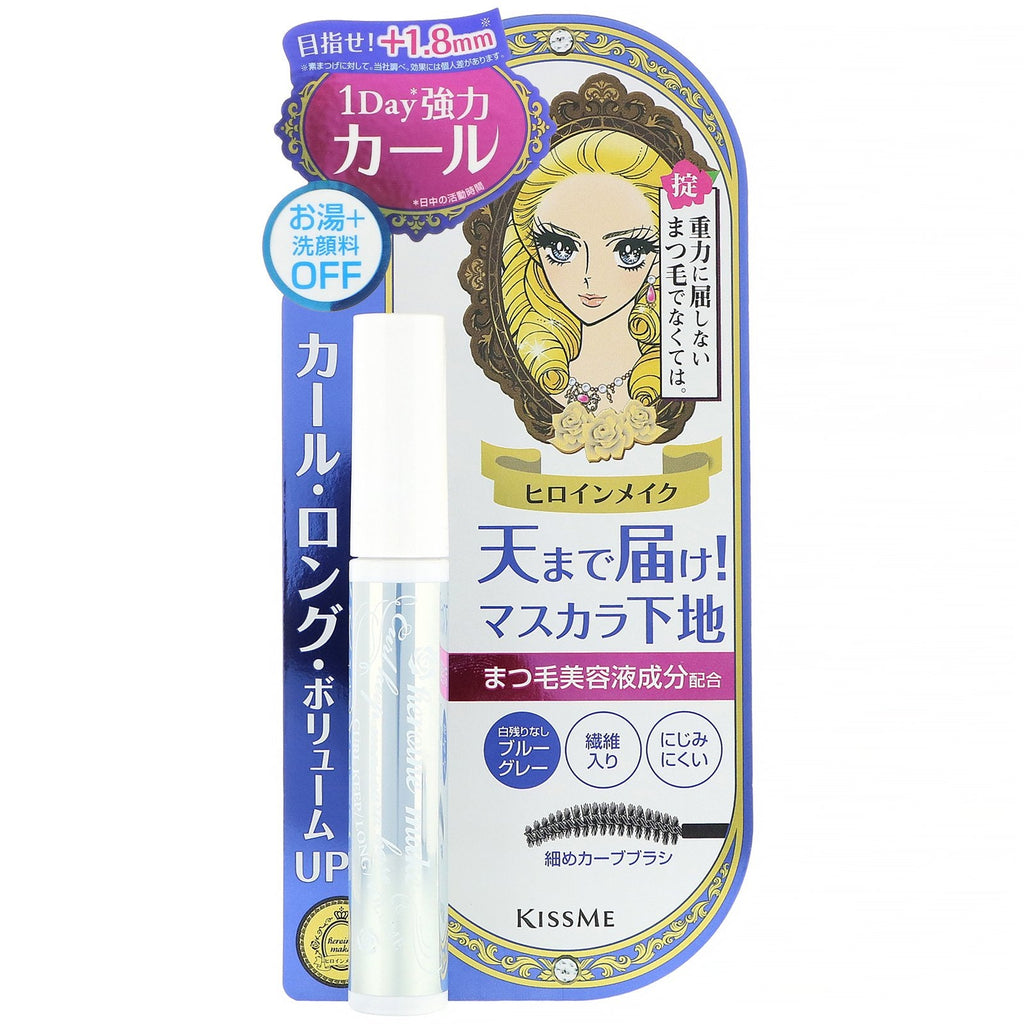 KissMe, Heroine Make, Curl Keep Mascara Base, 0,21 oz (6 g)