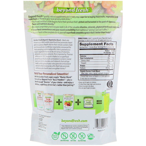 Beyond Fresh, Have Fresh, Super Vegetables Master Blend, Natural Flavor, 6,35 oz (180 g)