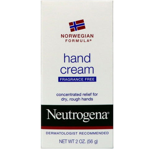 Neutrogena, håndcreme, parfumefri, 2 oz (56 g)