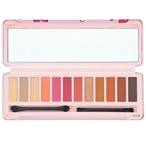 BYS, Nude 4, Paleta de sombras de ojos, 12 g