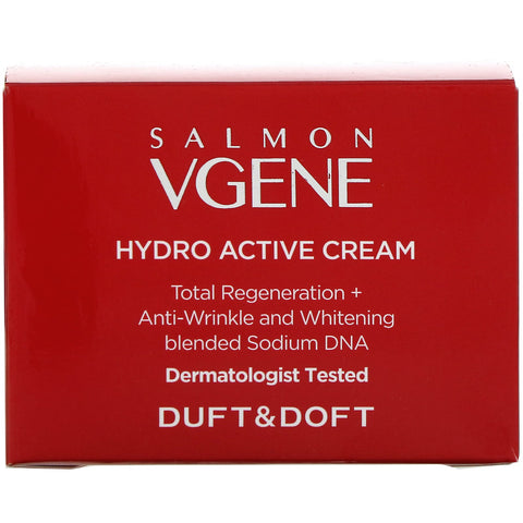 Duft & Doft, Salmon Vgene, Hydro Active Cream, 1,8 fl oz (50 ml)