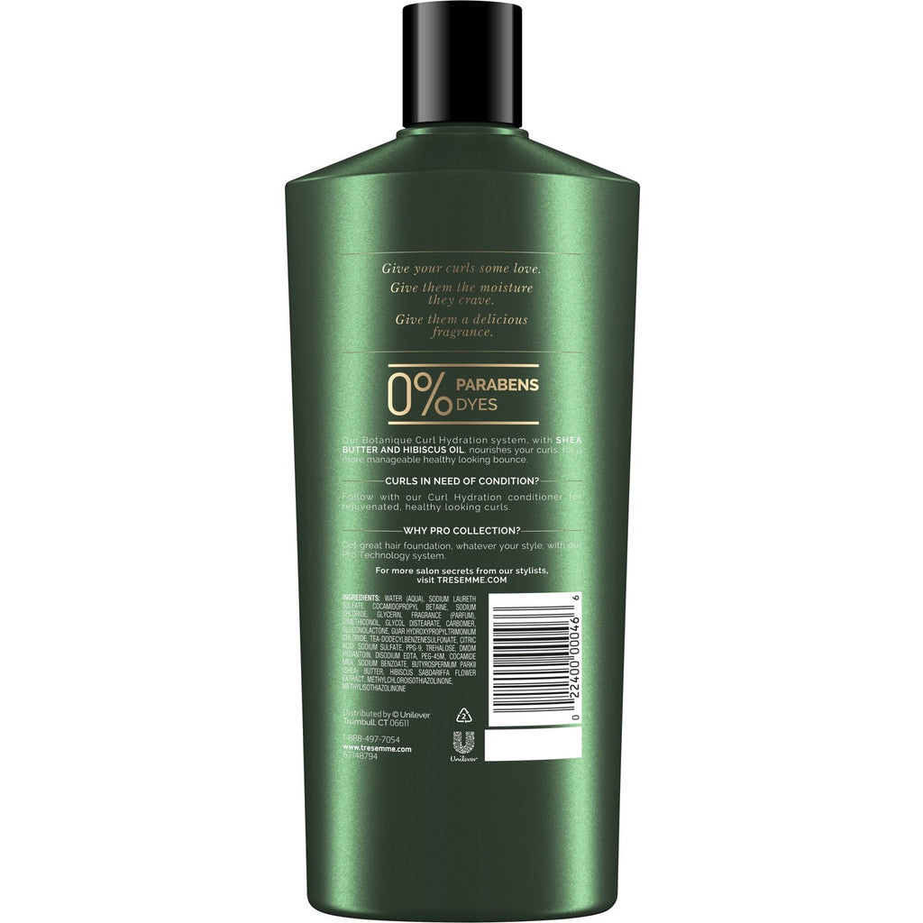 Tresemme, Botanique, Champú hidratante para rizos, 22 fl oz (650 ml)