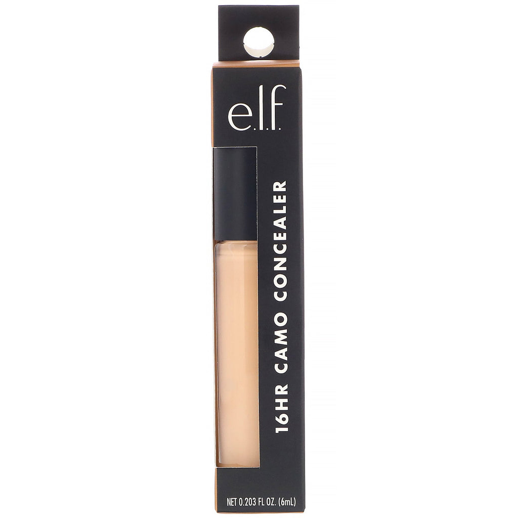 ELF, 16HR Camo Concealer, Medium Beige, 0,203 fl oz (6 ml)