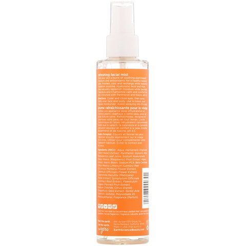 Earth Science, Forfriskende Facial Mist, 6 fl oz (177 ml)