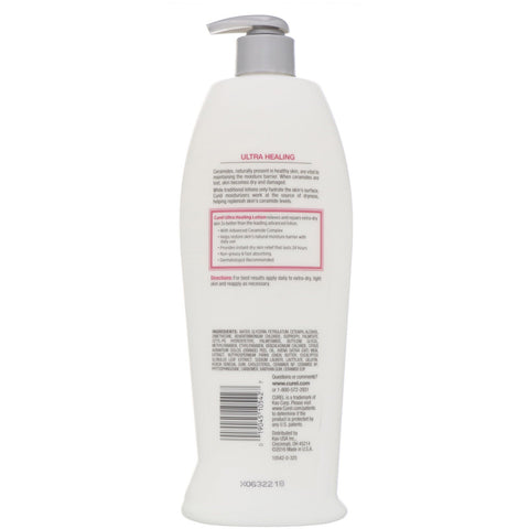 Curel, ultrahelende, intensiv lotion til ekstra tør, stram hud, 20 fl oz (591 ml)