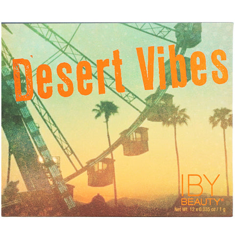 IBY Beauty, Paleta de sombras de ojos, Desert Vibes, 12 g (0,42 oz)