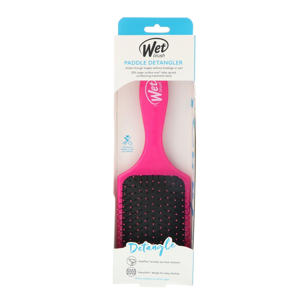 Wet Brush, Cepillo Desenredante De Paleta, Rosa, 1 Cepillo