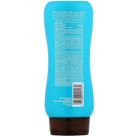 Hawaiian Tropic, Island Sport, Broad Spectrum Sunscreen, SPF 50, Light Tropical,  8 fl. oz (236 ml)