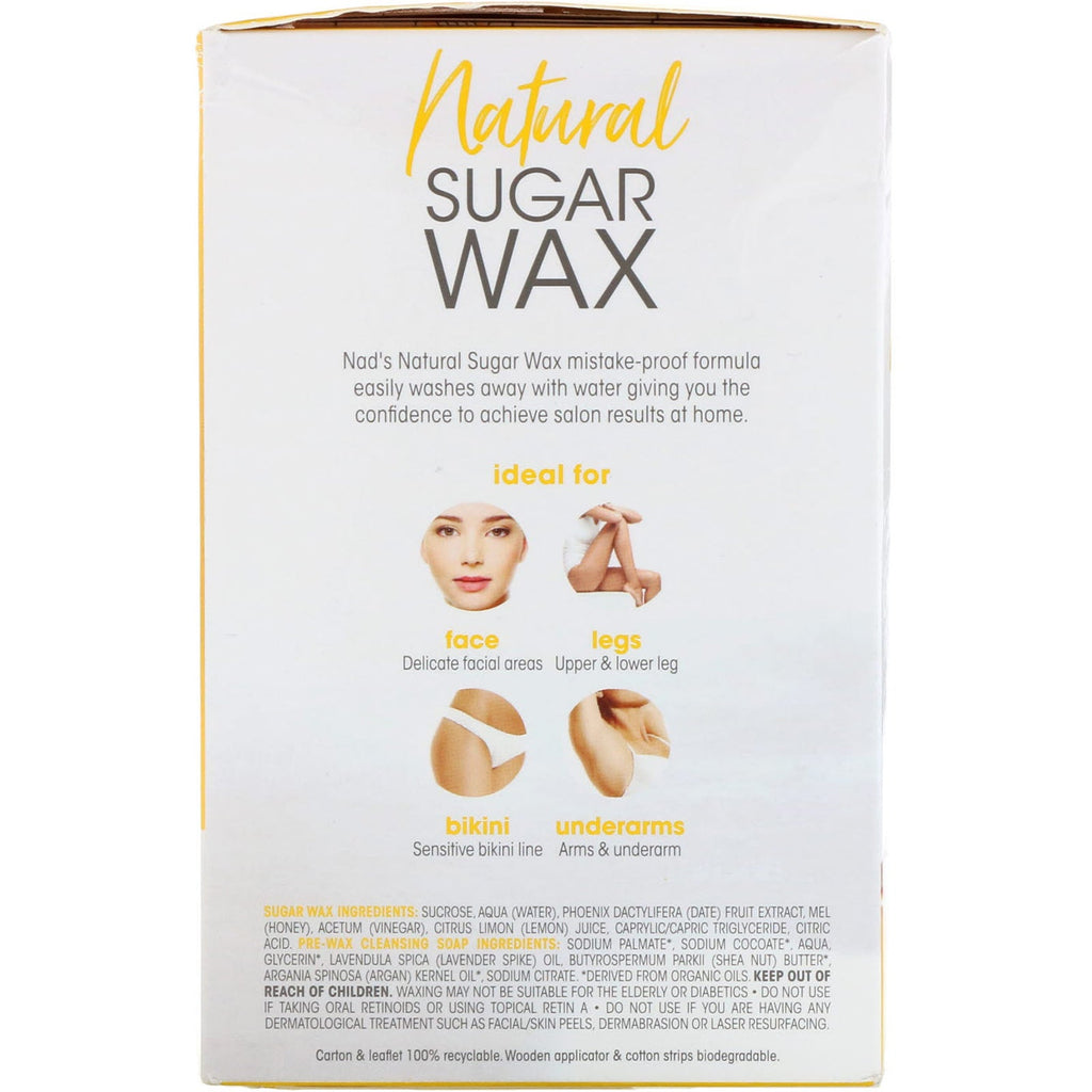 Nad's, Natural Sugar Wax, 6 oz (170 g)