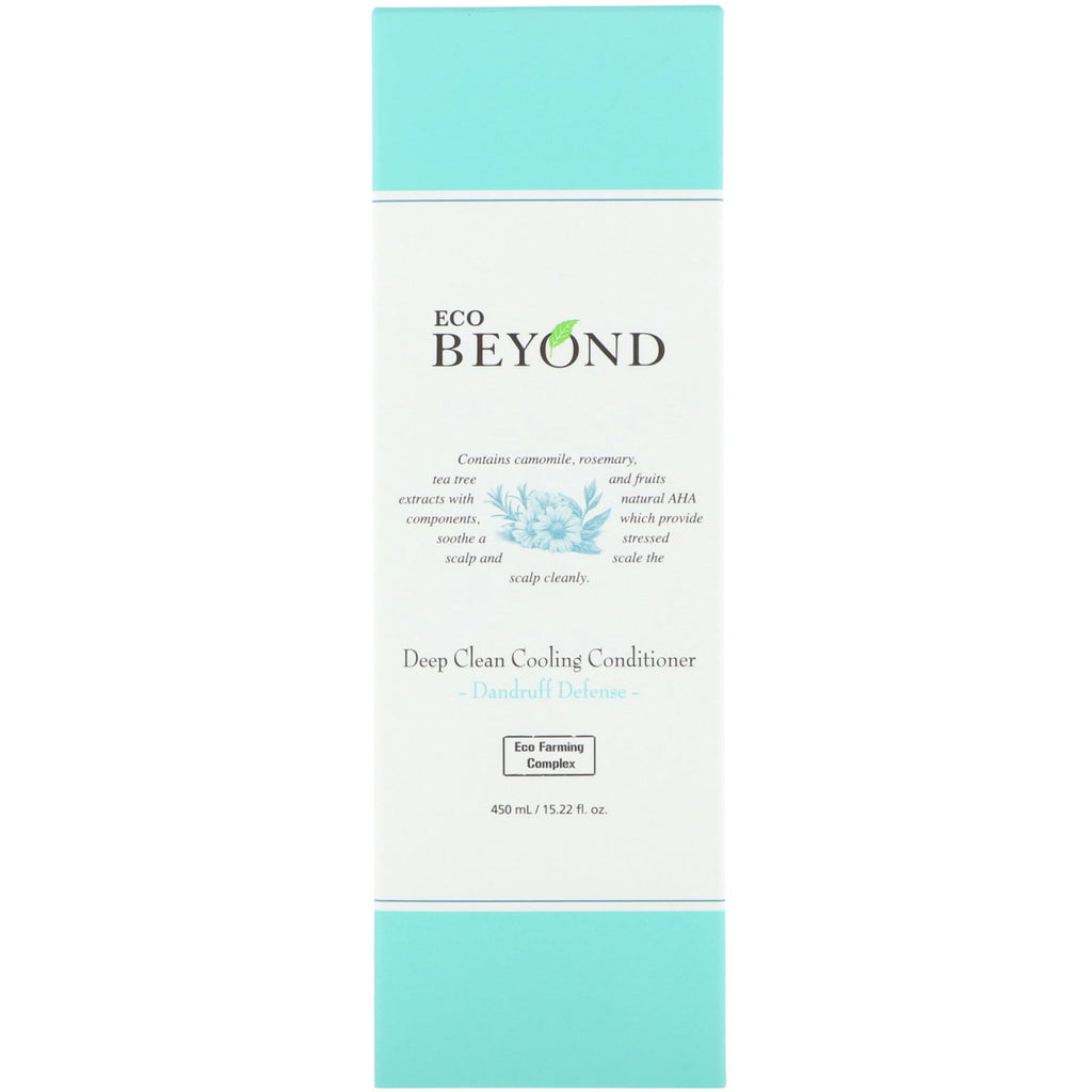 Beyond, Deep Clean Cooling Conditioner, Dandruff Defense, 15.22 fl oz (450 ml)