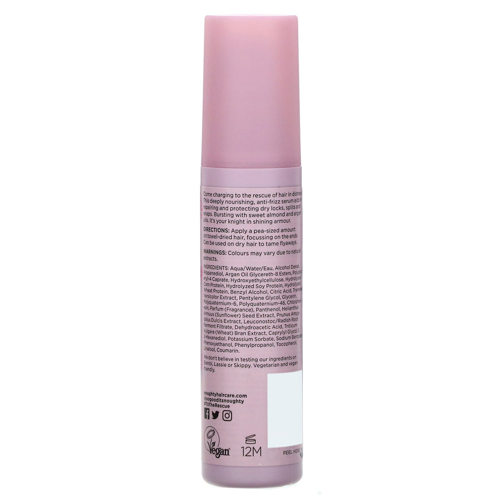 Noughty, To The Rescue, Anti-Frizz Serum, 2,5 fl oz (75 ml)