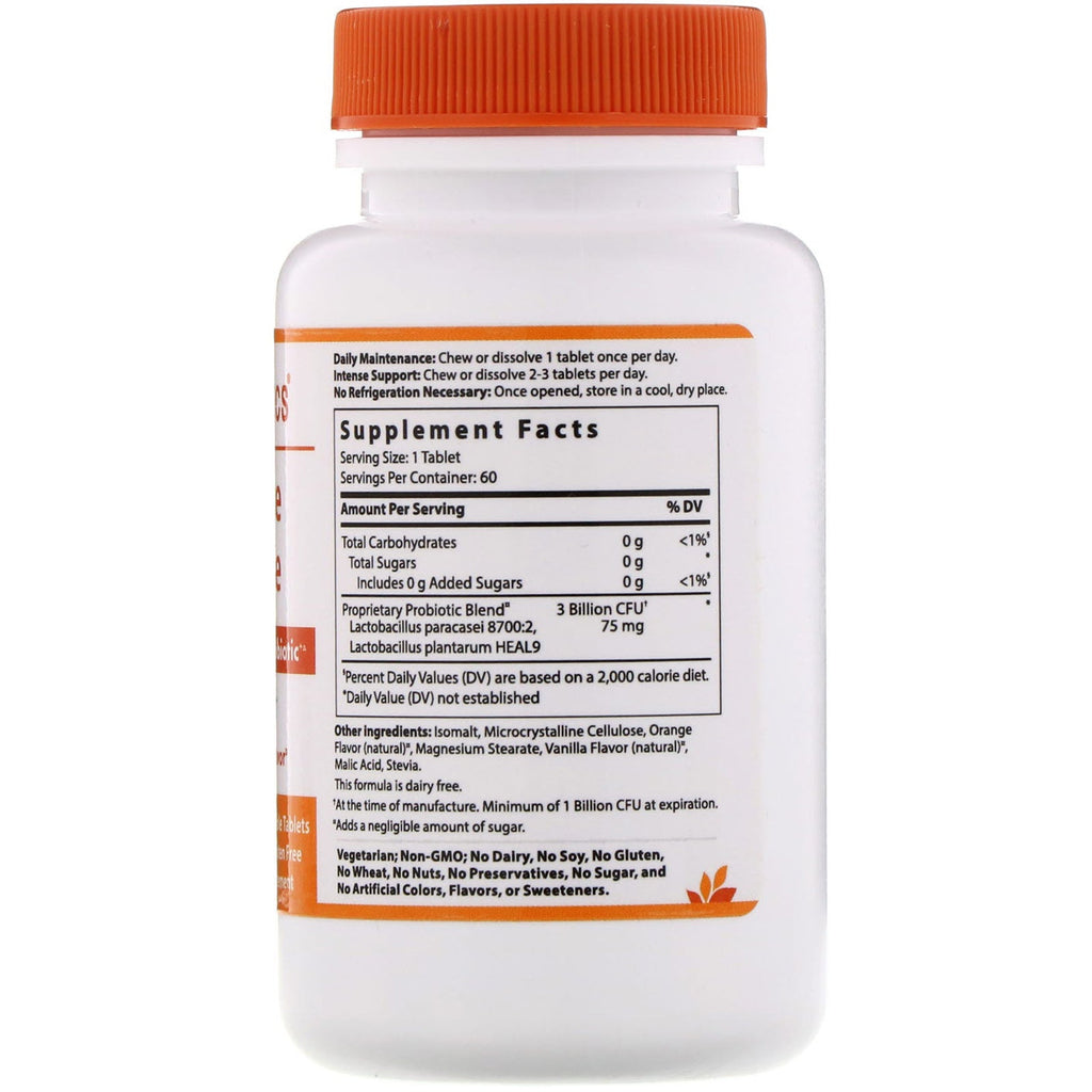 Hyperbiotics,  Immune Defense, Natural Orange, 3 Billion CFU, 60 Chewable Tablets