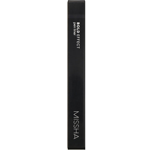 Missha, Bold Effect, Pen Liner, True Black, 0.4 g