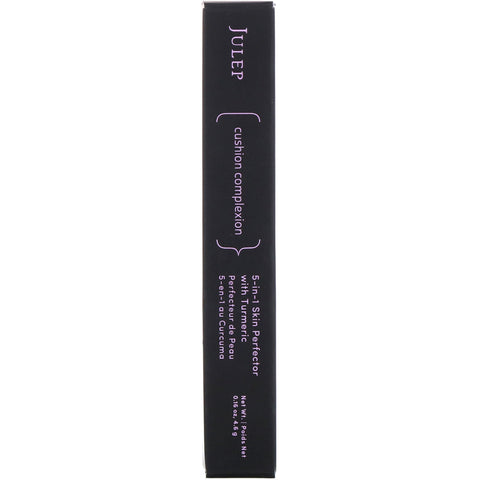 Julep, Cushion Complexion, 5-i-1 Skin Perfector med gurkemeje, beige, 0,16 oz (4,6 g)