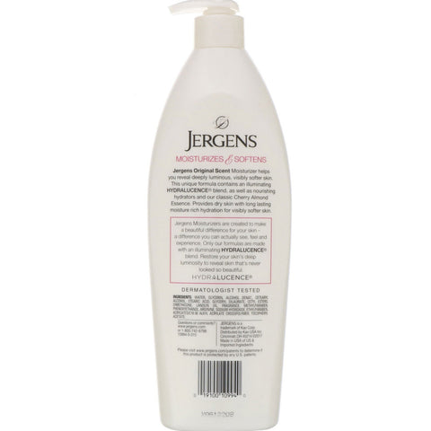 Jergens, Original Scent, humectante para piel seca, 21 fl oz (621 ml)