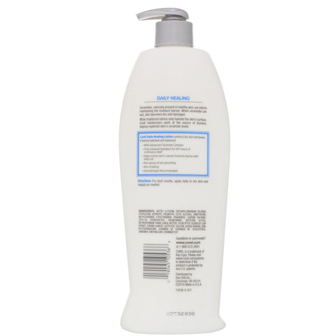 Curel, Daily Healing, loción original para piel seca, 20 fl oz (591 ml)