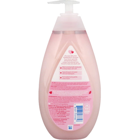 Johnson & Johnson, Baby Moisture Wash, 16.9 fl oz (500 ml)