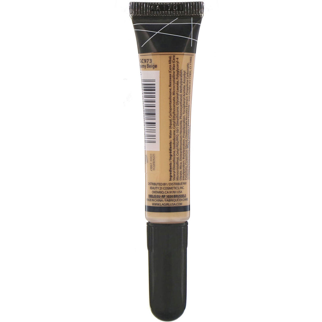 LA Girl, Corrector Pro Conceal HD, Beige cremoso, 8 g (0,28 oz)