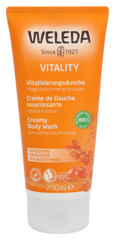 Weleda Vitality Creamy Body Wash 200 ml