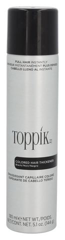 Toppik Colored Hair Thickener - Black 144 gr